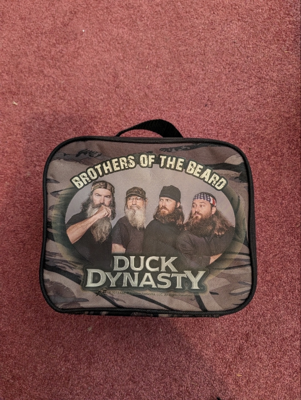 Rare Like New Vintage Y2K 2013 Duck Dynasty Camo Insulated Lunch Box Camouflage